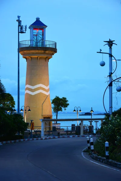 Lighthouse Morning Pattaya Thailand —  Fotos de Stock