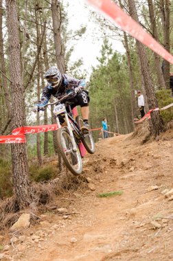 Pablo Perez bisiklet sürüyor