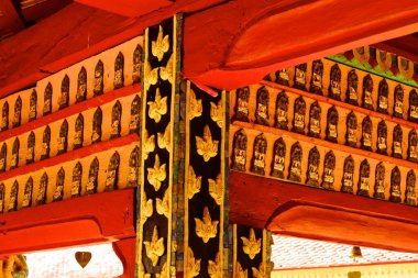 Tayland şehrinin güzel mimarisi