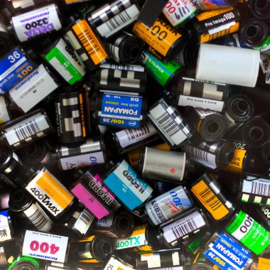 film cartridges top view 