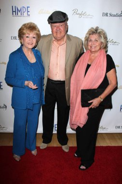 Debbie Reynolds, Dick Van Patten at Debbie Reynolds - The Auction Finale Preview Night by Profiles In History with auction to take place on May 17 and 18, Debbie Reynolds Dance Studios, North Hollywood, CA 