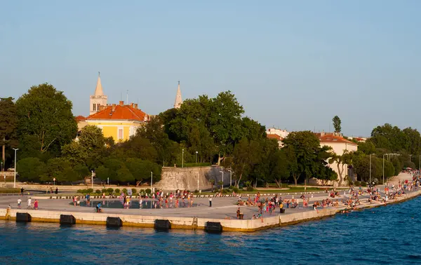 Beautiful View City Zadar Croatia — Stock Photo, Image