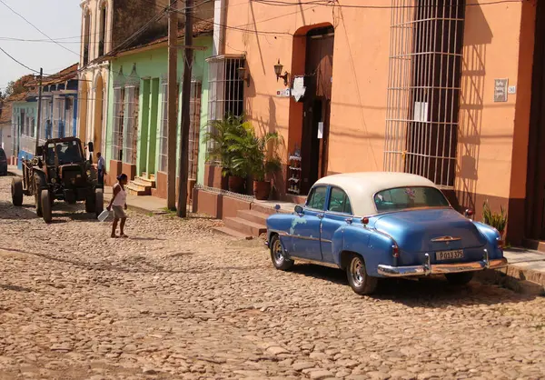 Straßenszene Trinidad Kuba — Stockfoto