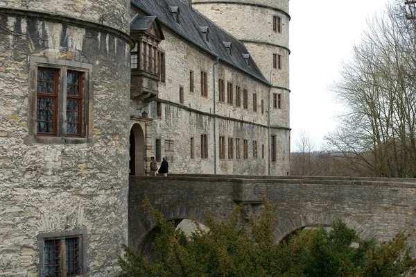 Όμορφη Θέα Του Κάστρου Στο Wewelsburg — Φωτογραφία Αρχείου