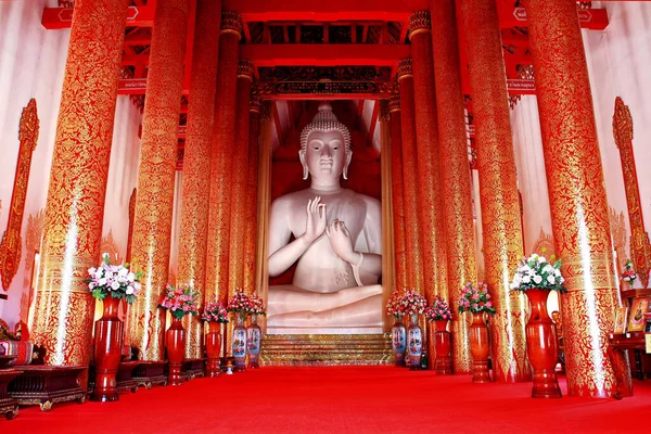 Buddha Putih Wat Chiang Rai Thailand — Stok Foto