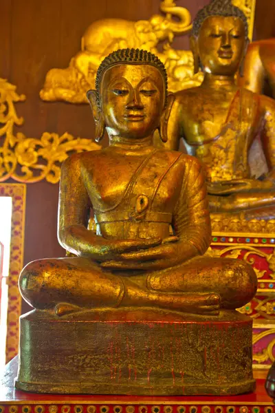 Buddha Képe Közelkép — Stock Fotó