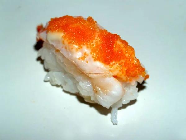 寿司だ おいしい日本の魚介類のコンセプト — ストック写真