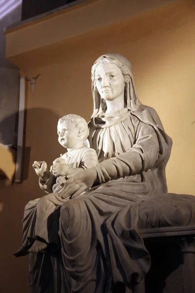 Maagd Maria Met Baby Jesus — Stockfoto