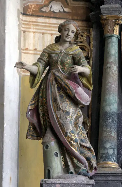 Estatua Santo Cerca — Foto de Stock