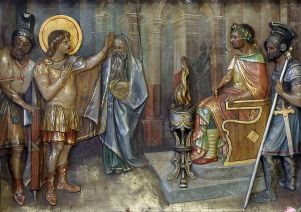 Saint Vitus Kolorowy Obraz Sztuki — Zdjęcie stockowe