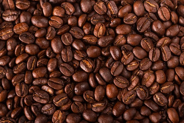 Bruna Rostade Kaffebönor — Stockfoto