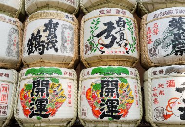 Tokyo 'da geleneksel Japon yemekleri.
