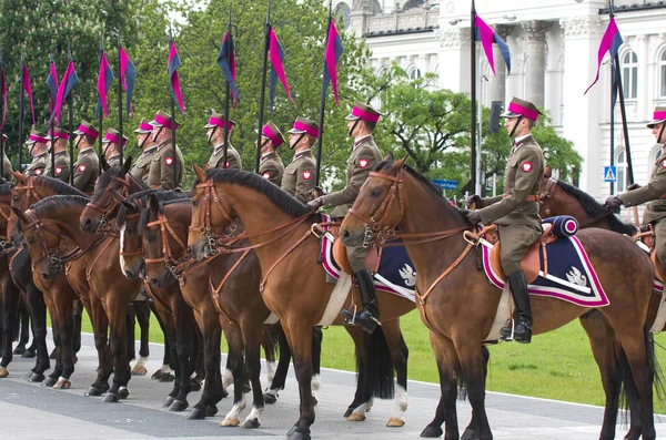 Day Time Shot Military Parade — Stock Photo, Image