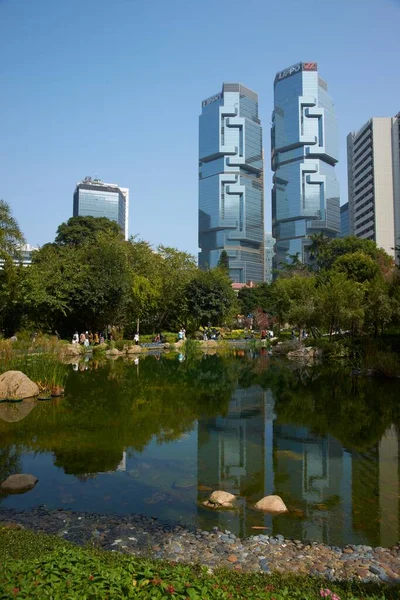 Park Miejski Hong Kongu — Zdjęcie stockowe