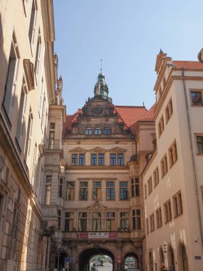  Dresden Schloss, Saksonya, Almanya 