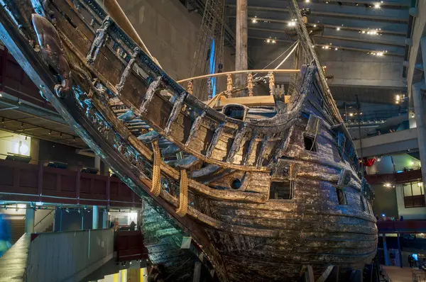 Vasa Museum Wooden Ship — Stock Photo, Image