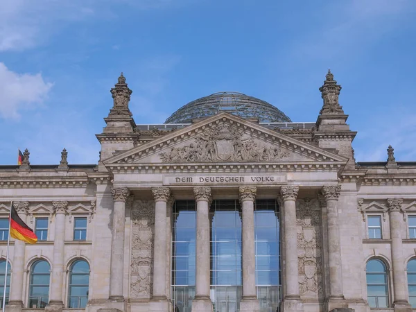 Reichstag Berlín Alemania — Foto de Stock