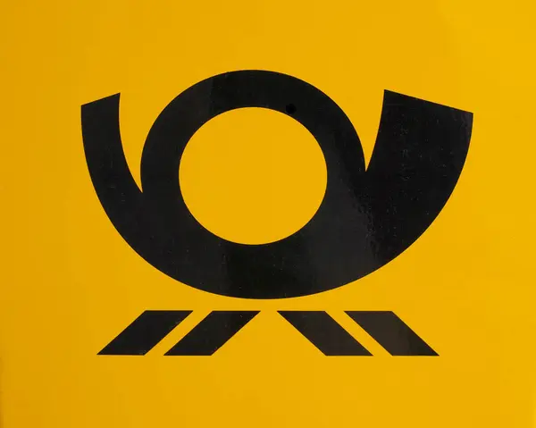 Alman Posta Logosu — Stok fotoğraf