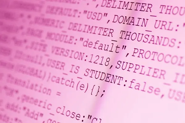 Html Codes Close — Stock Photo, Image