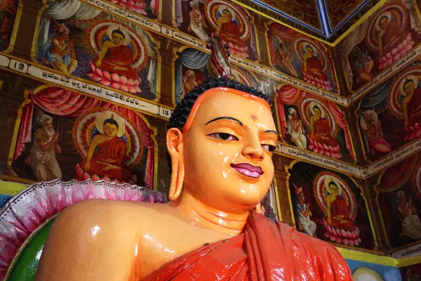 Статуя Будди Крупним Планом — стокове фото