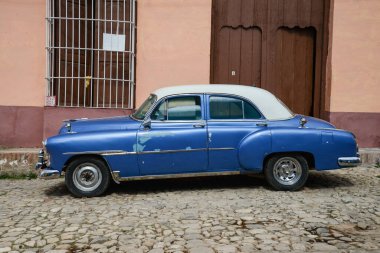 Havana, Küba 'da güzel bir retro araç.