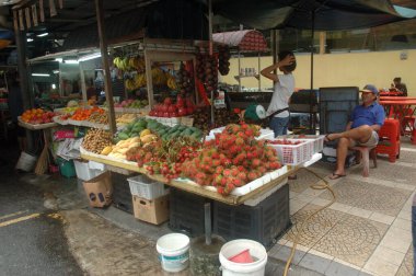 Bukit Bintang 'daki bit pazarı, Kuala Lumpur, Malezya