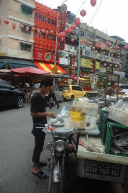 Bukit Bintang 'daki bit pazarı, Kuala Lumpur, Malezya