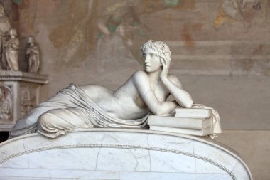 Camposanto Monumentale 'deki anıt, Pisa, İtalya