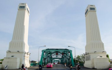phra phuttha yodfa Köprüsü bangkok Tayland