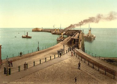 Amirallik İskelesi, Dover, İngiltere, resim