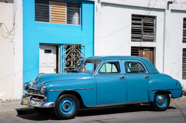 Staré Retro Auto Ulici Havaně Kuba — Stock fotografie