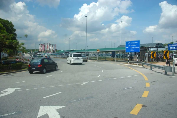 Kuala Lumpur Low Cost Carrier Terminal Viaggiare Attraverso Concetto Asia — Foto Stock