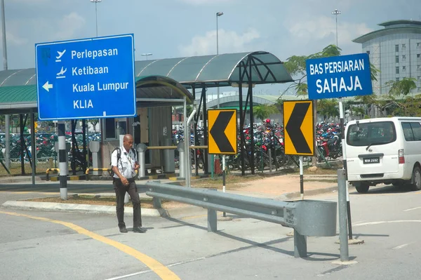Kuala Lumpur Düşük Maliyetli Taşıyıcı Terminali Asya Konseptini Gezmek — Stok fotoğraf