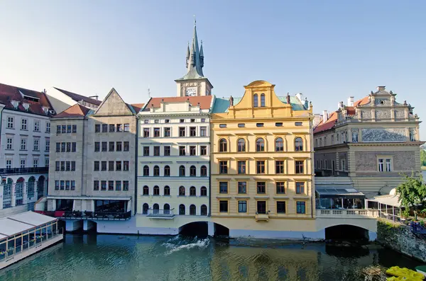 Prag Czech Cumhuriyeti Şehir Manzarası — Stok fotoğraf