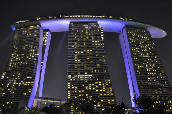 Marina Bay Sands Resort Hotel Singapurze — Zdjęcie stockowe