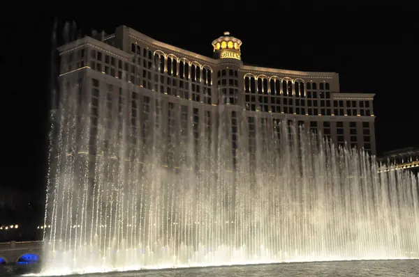 Bellagio Hotel Casino Fountains Las Vegas — Stock Photo, Image
