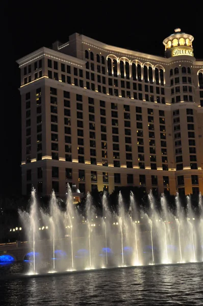 Bellagio Hotel Casino Fountains Las Vegas — Stock Photo, Image