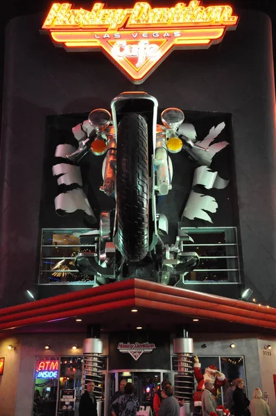Harley Davidson Café Las Vegas — Stock fotografie