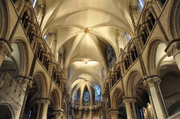 Cattedrale Chiesa Metropolitica Cristo Canterbury — Foto Stock