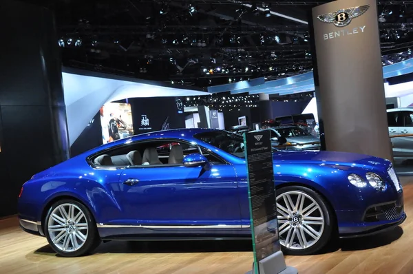 Bentley Continental Car Auto Show Concept — Stock Photo, Image