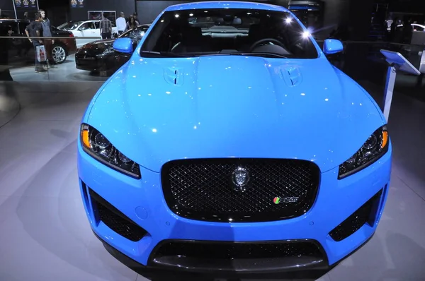Jaguar Carro Auto Show Conceito — Fotografia de Stock