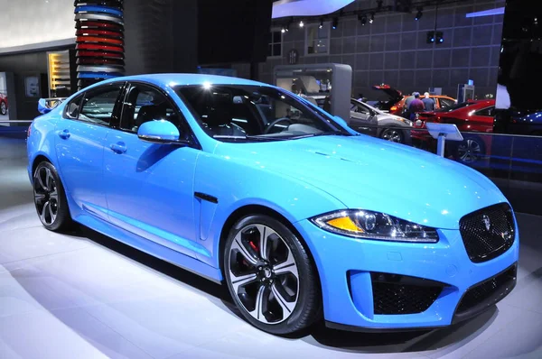 Jaguar Bil Auto Show Koncept - Stock-foto