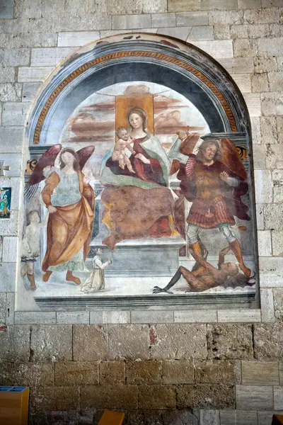 Церковь Святой Агаты Асканио — стоковое фото