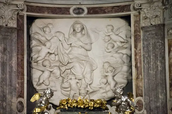 Wnętrze Duomo Piza Toskania Włochy — Zdjęcie stockowe