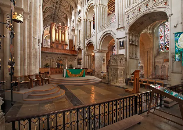 Altar Catedral Norwich — Fotografia de Stock