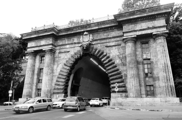 ブダ城トンネルの美しい景色 — ストック写真