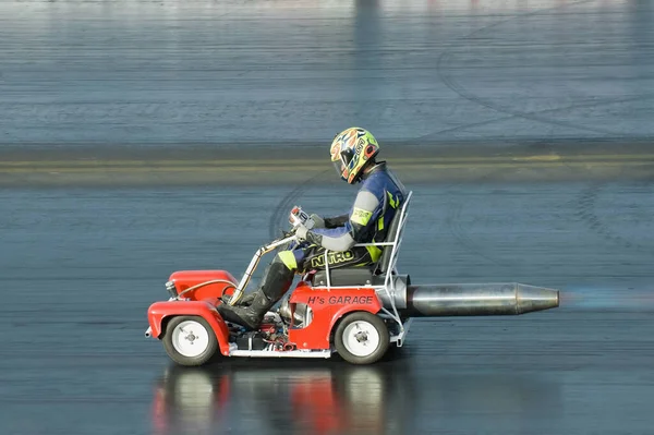 Kalkış Yarışında Jet Mobiletli Scooter — Stok fotoğraf