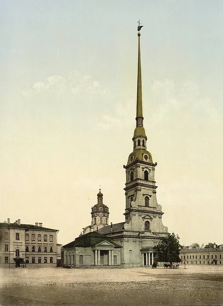 Kathedraal Van Peter Paul Petersburg Rusland — Stockfoto