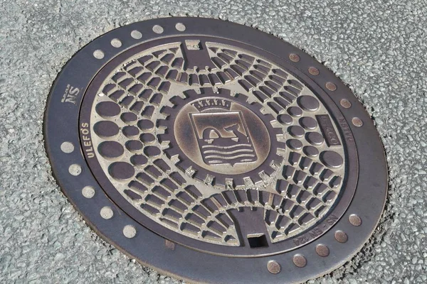 Sewer Manhole Molde Royalty Free Stock Images