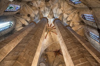 Santa Maria del Mar Gotik Katedrali - Barselona, İspanya